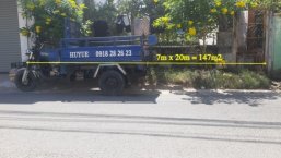 Bán đất Thị Trấn Củ Chi , khu phố 5 (147m2) Thị Trấn Củ Chi -tpHCM.