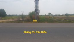 Bán đất 3 mặt tiền đường Võ Văn Điều 950m2 tại xã Phước Thạnh -Củ Chi - tp HCM . 